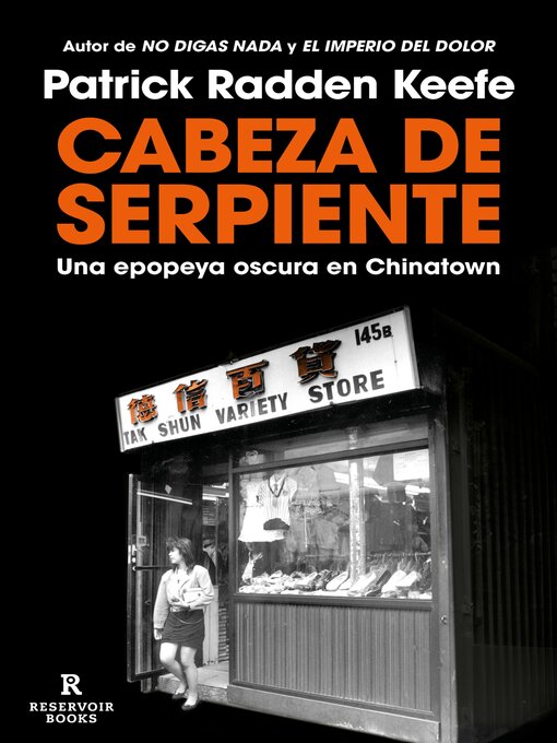 Title details for Cabeza de serpiente by Patrick Radden Keefe - Available
